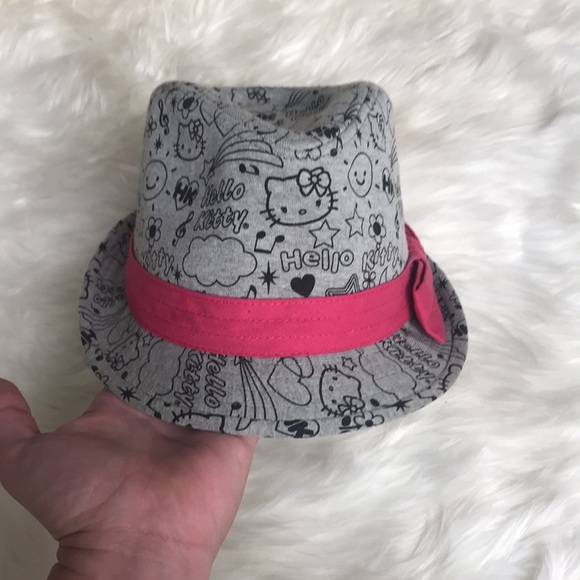 Hello Kitty Fedora Hat - Picture 3 of 7